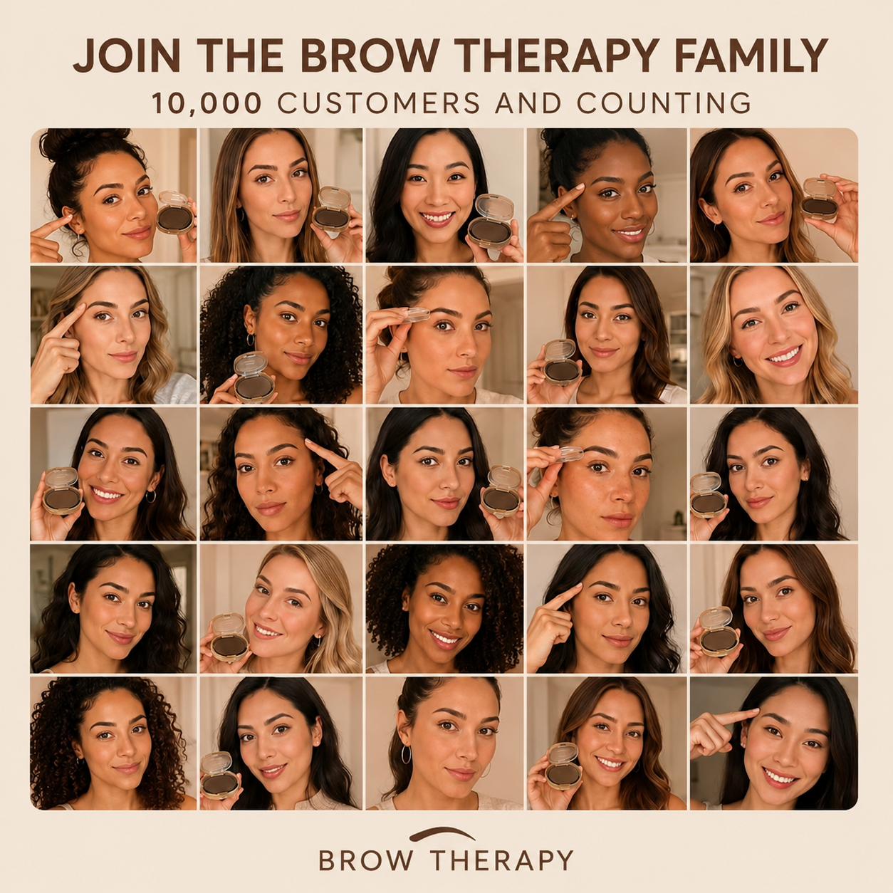 Eyebrow Makeup Stamps